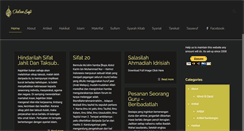 Desktop Screenshot of jalansufi.com